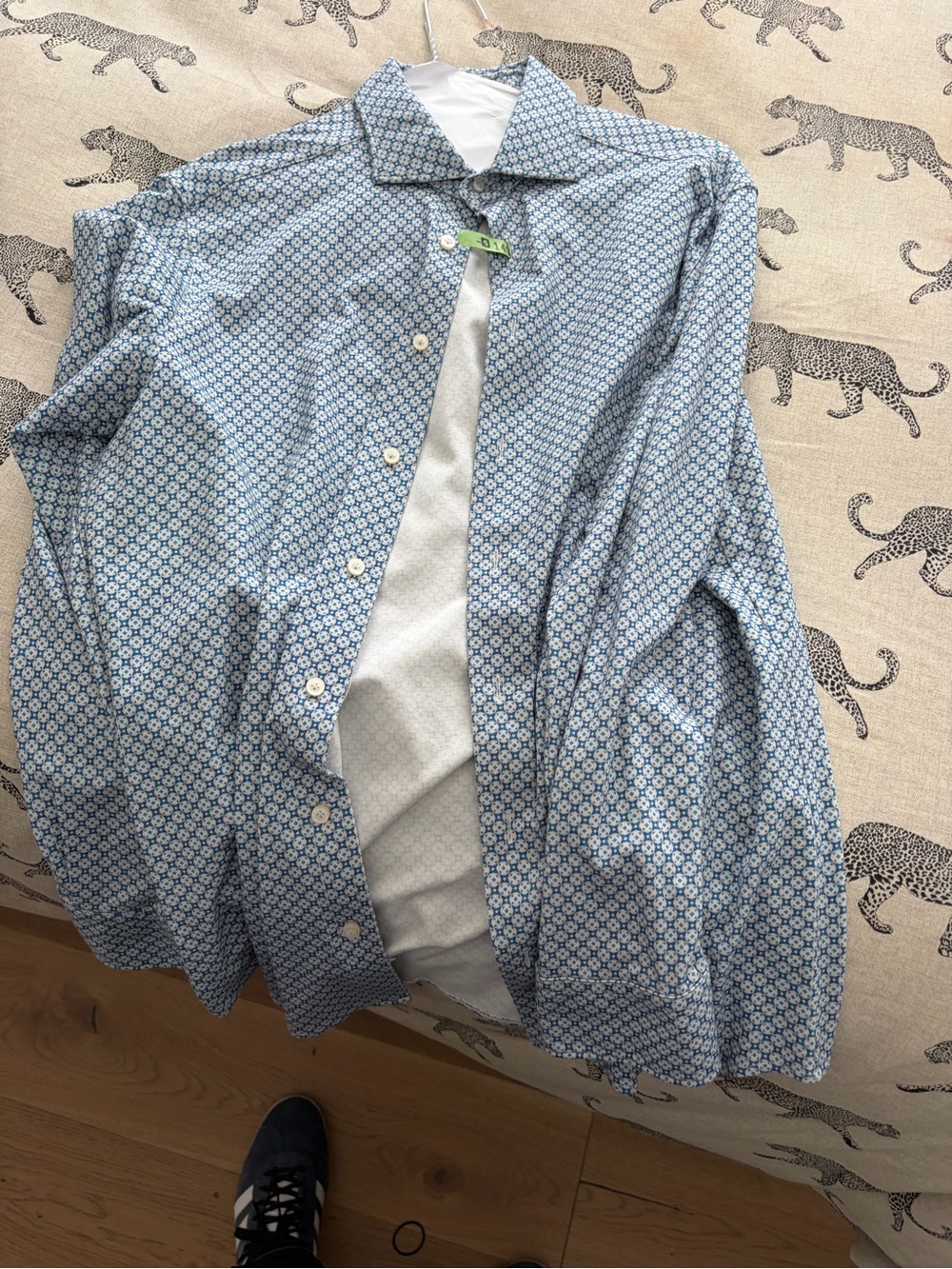 Emanuel Berg Men's Light Blue 4 way stretch